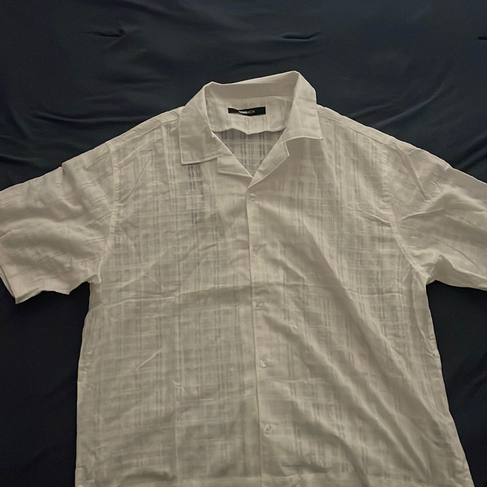White button up